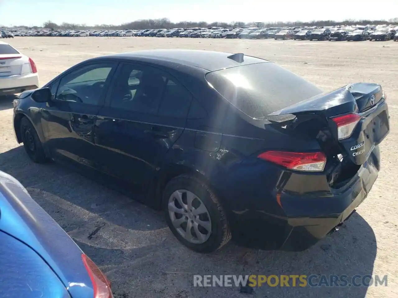 2 Photograph of a damaged car 5YFEPMAE9MP163552 TOYOTA COROLLA 2021