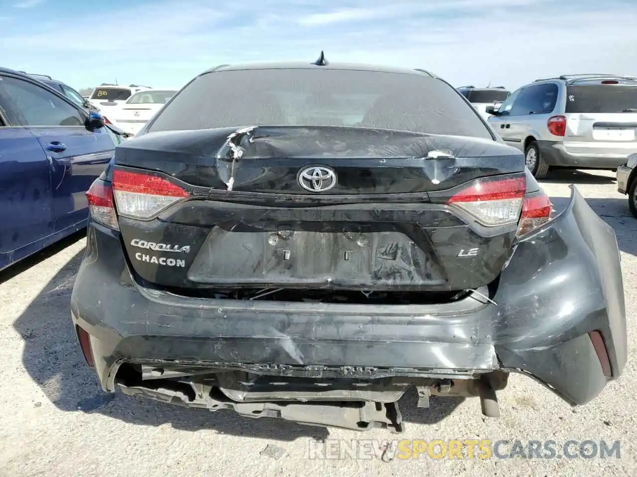 6 Photograph of a damaged car 5YFEPMAE9MP163552 TOYOTA COROLLA 2021