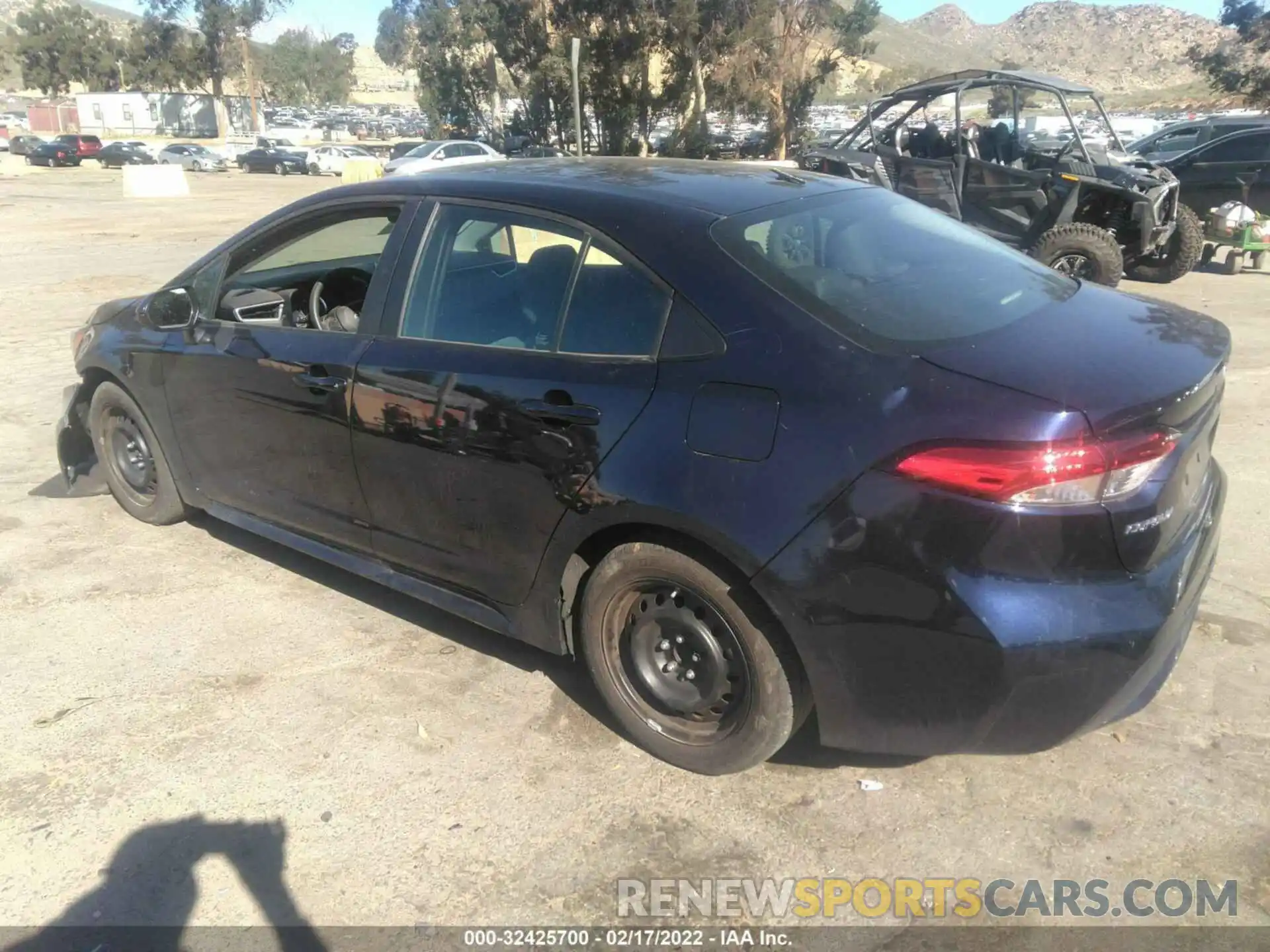 3 Photograph of a damaged car 5YFEPMAE9MP163955 TOYOTA COROLLA 2021