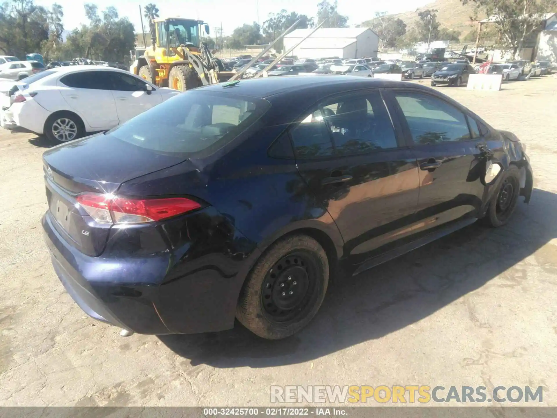 4 Photograph of a damaged car 5YFEPMAE9MP163955 TOYOTA COROLLA 2021