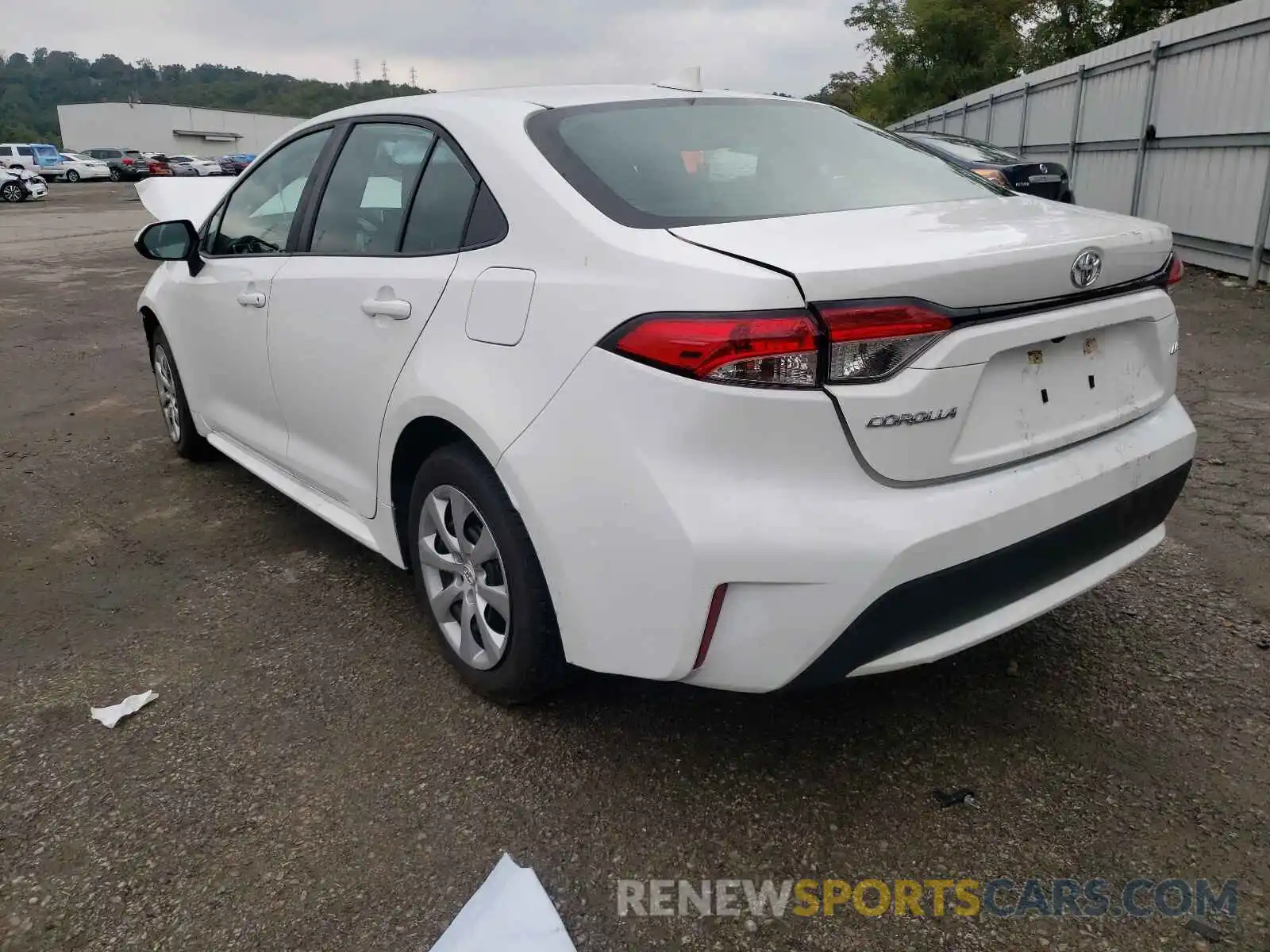 3 Photograph of a damaged car 5YFEPMAE9MP164958 TOYOTA COROLLA 2021