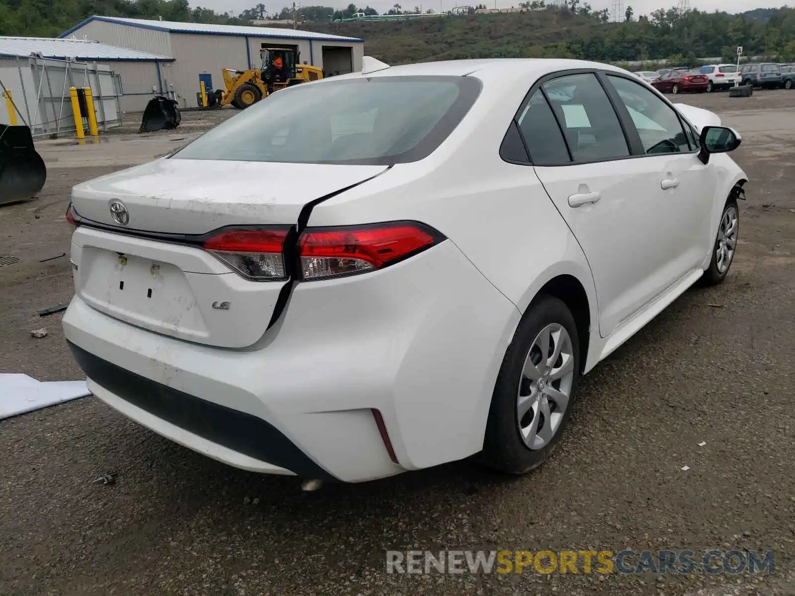 4 Photograph of a damaged car 5YFEPMAE9MP164958 TOYOTA COROLLA 2021