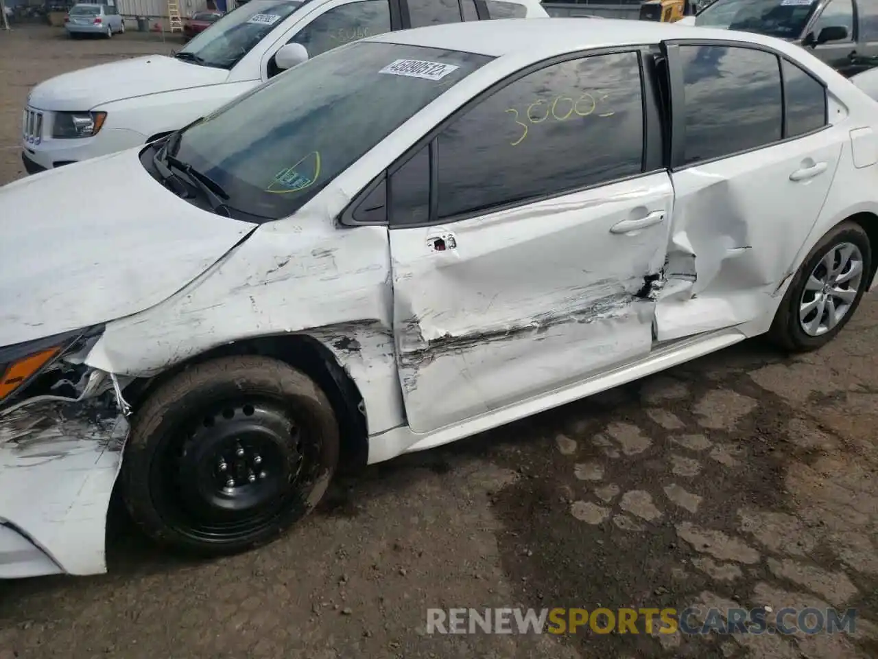 9 Photograph of a damaged car 5YFEPMAE9MP165401 TOYOTA COROLLA 2021