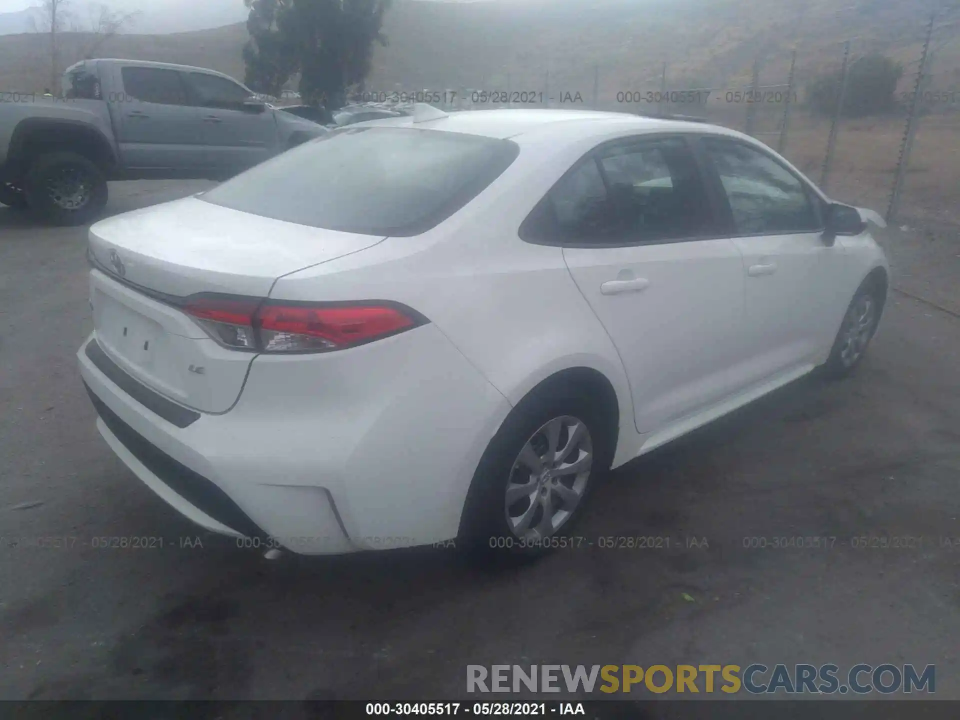 4 Photograph of a damaged car 5YFEPMAE9MP167701 TOYOTA COROLLA 2021