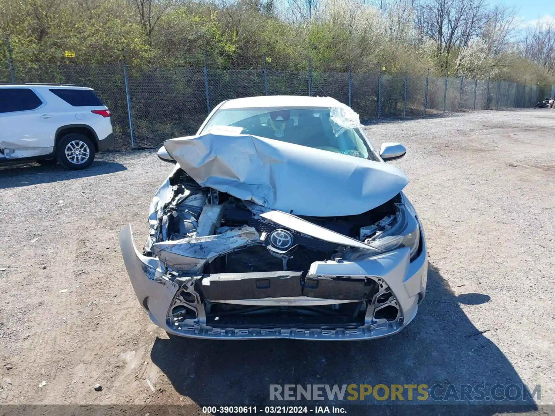 13 Photograph of a damaged car 5YFEPMAE9MP168069 TOYOTA COROLLA 2021