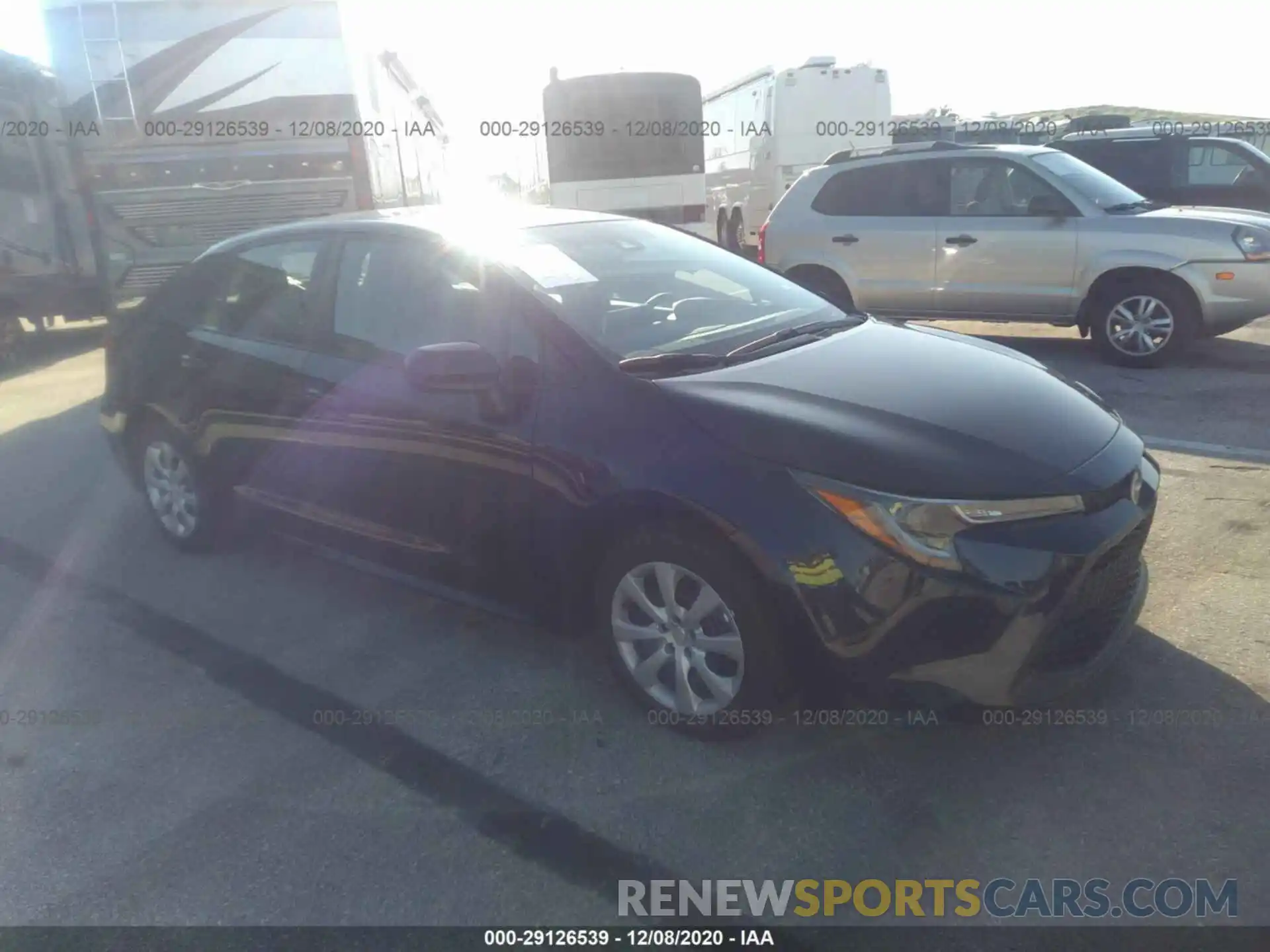 1 Photograph of a damaged car 5YFEPMAE9MP168136 TOYOTA COROLLA 2021