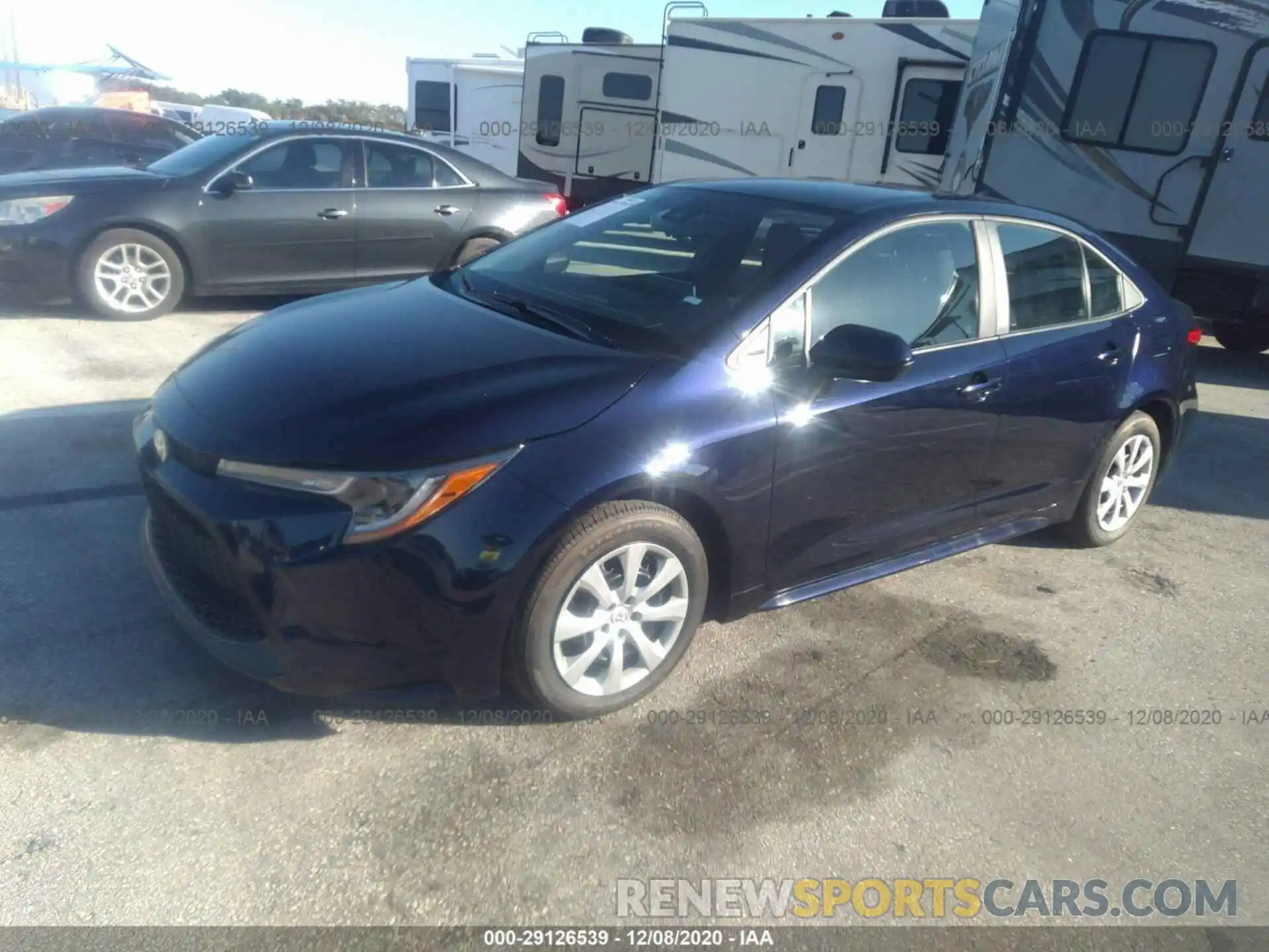 2 Photograph of a damaged car 5YFEPMAE9MP168136 TOYOTA COROLLA 2021