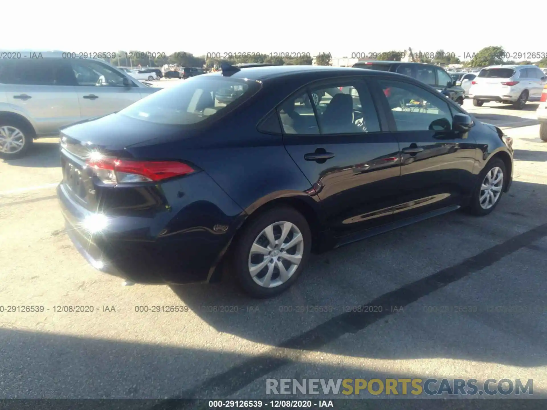 4 Photograph of a damaged car 5YFEPMAE9MP168136 TOYOTA COROLLA 2021