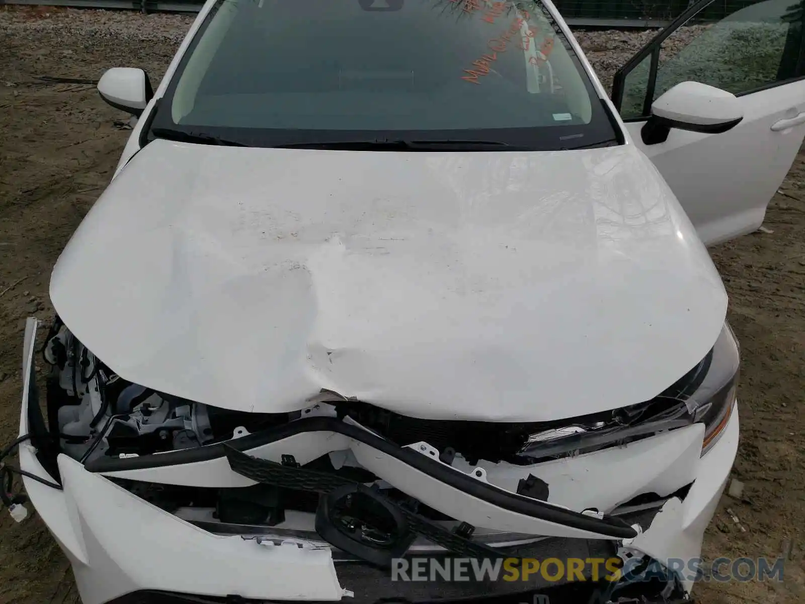 7 Photograph of a damaged car 5YFEPMAE9MP168556 TOYOTA COROLLA 2021