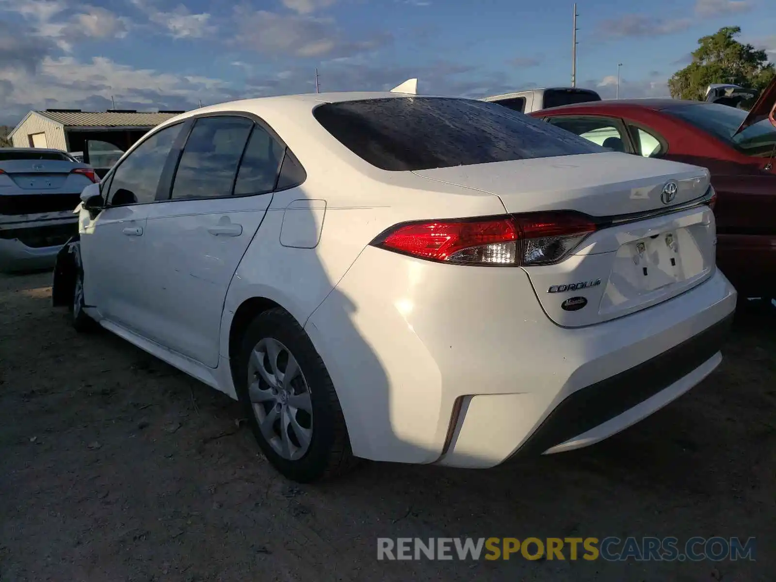 3 Photograph of a damaged car 5YFEPMAE9MP168797 TOYOTA COROLLA 2021