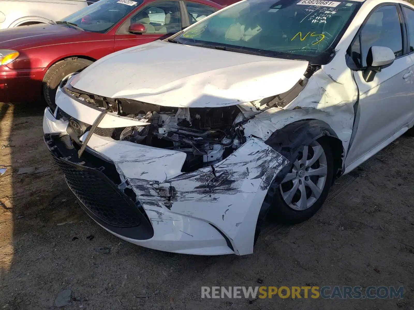 9 Photograph of a damaged car 5YFEPMAE9MP168797 TOYOTA COROLLA 2021