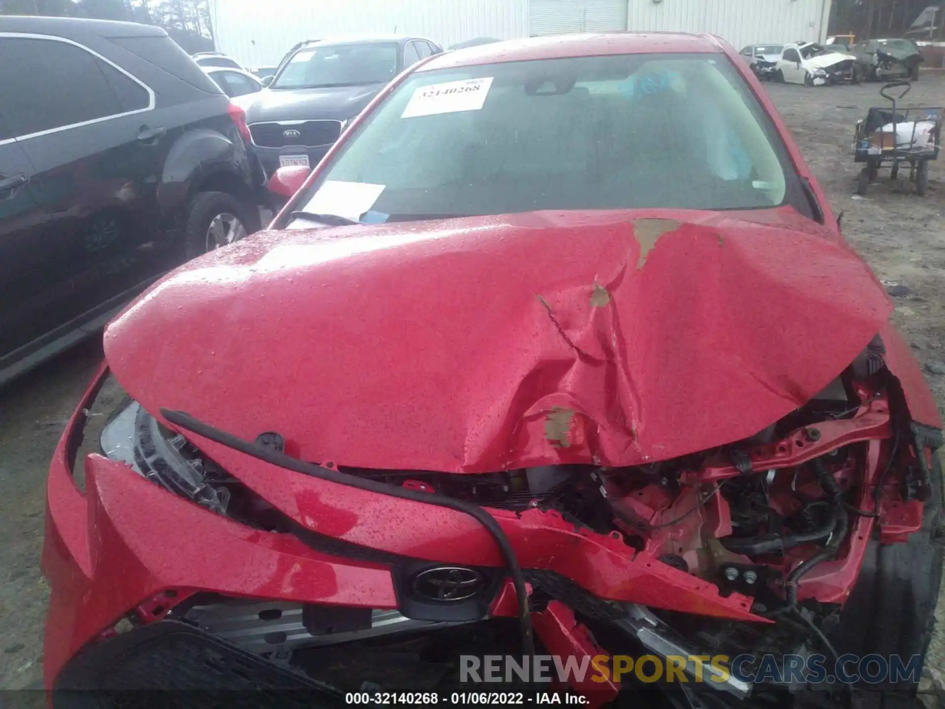 10 Photograph of a damaged car 5YFEPMAE9MP168864 TOYOTA COROLLA 2021