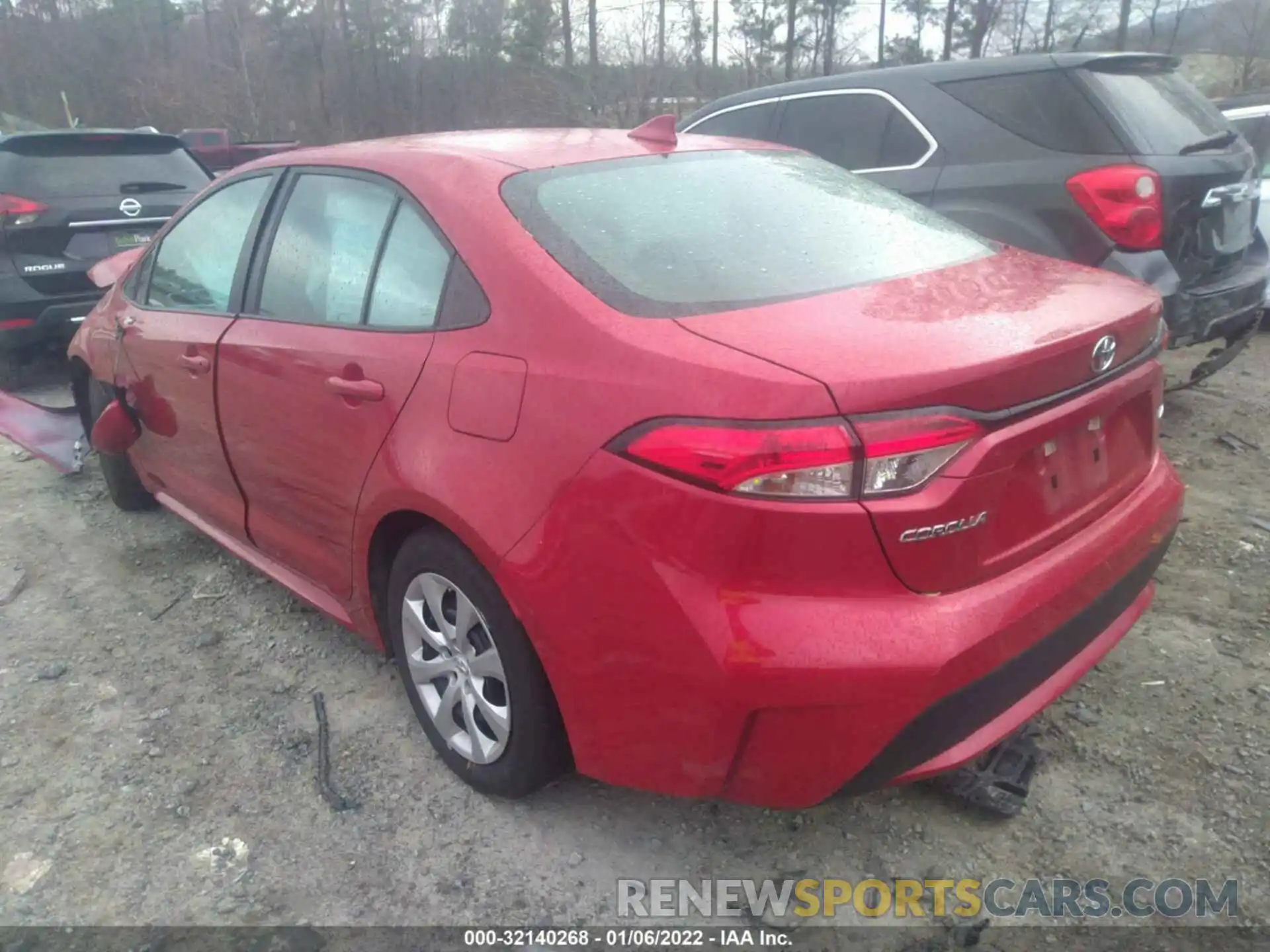 3 Photograph of a damaged car 5YFEPMAE9MP168864 TOYOTA COROLLA 2021