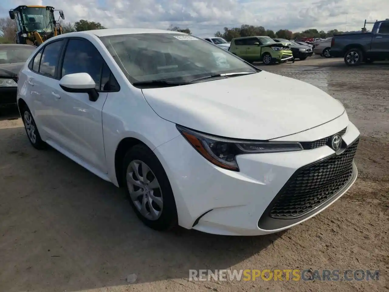 1 Photograph of a damaged car 5YFEPMAE9MP170033 TOYOTA COROLLA 2021