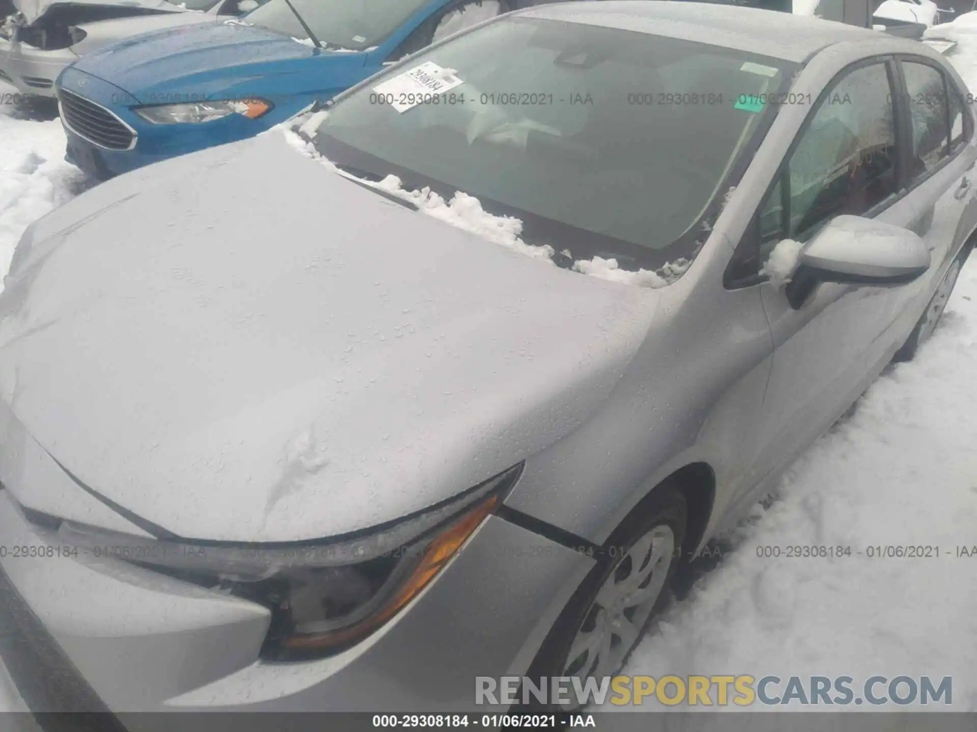 2 Photograph of a damaged car 5YFEPMAE9MP170100 TOYOTA COROLLA 2021