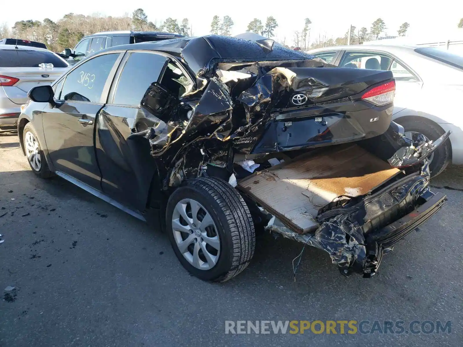 3 Photograph of a damaged car 5YFEPMAE9MP171005 TOYOTA COROLLA 2021