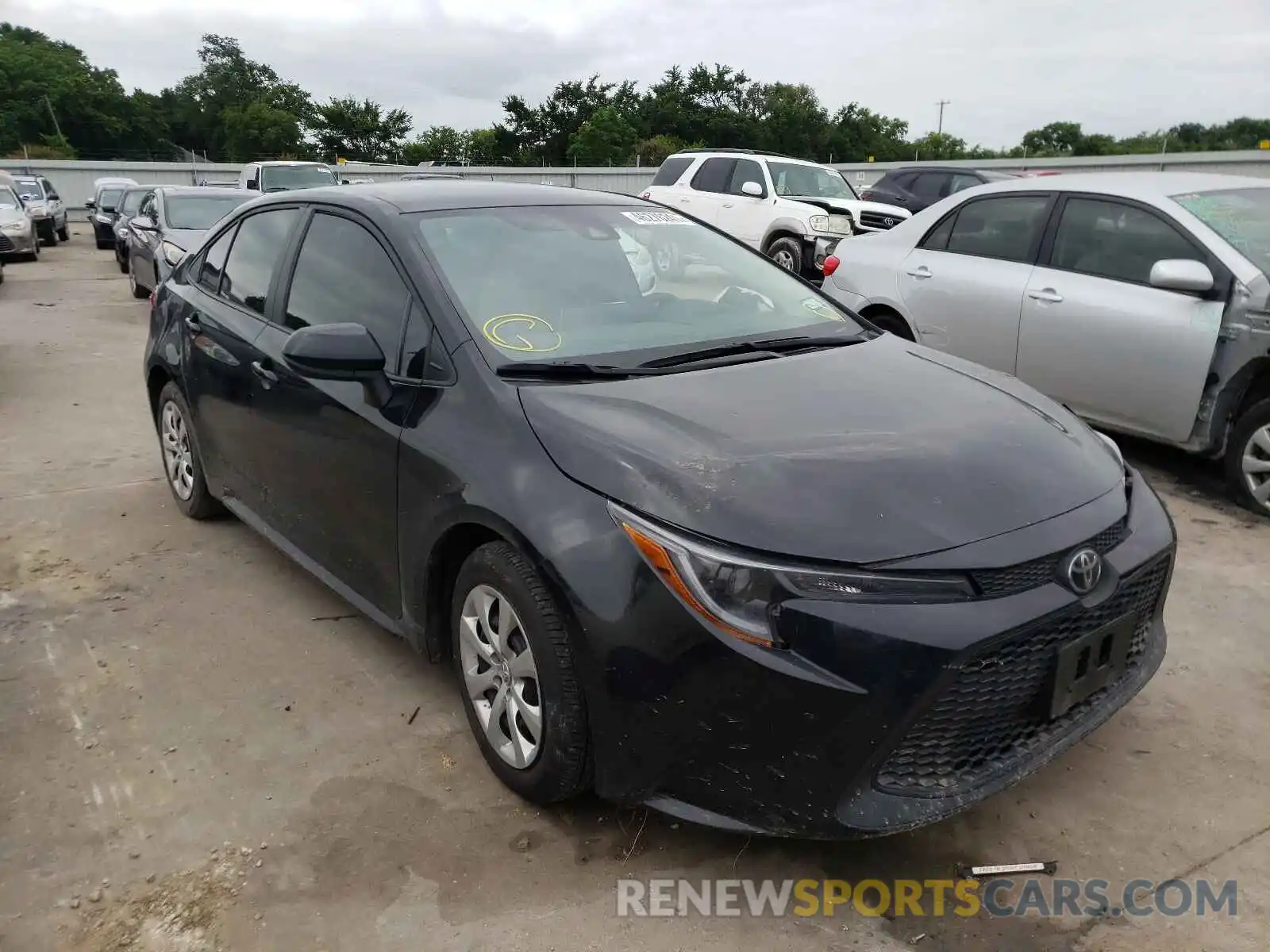 1 Photograph of a damaged car 5YFEPMAE9MP172350 TOYOTA COROLLA 2021