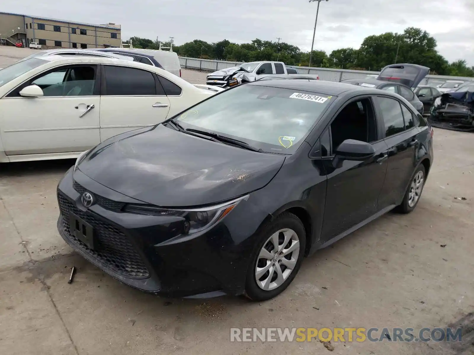 2 Photograph of a damaged car 5YFEPMAE9MP172350 TOYOTA COROLLA 2021