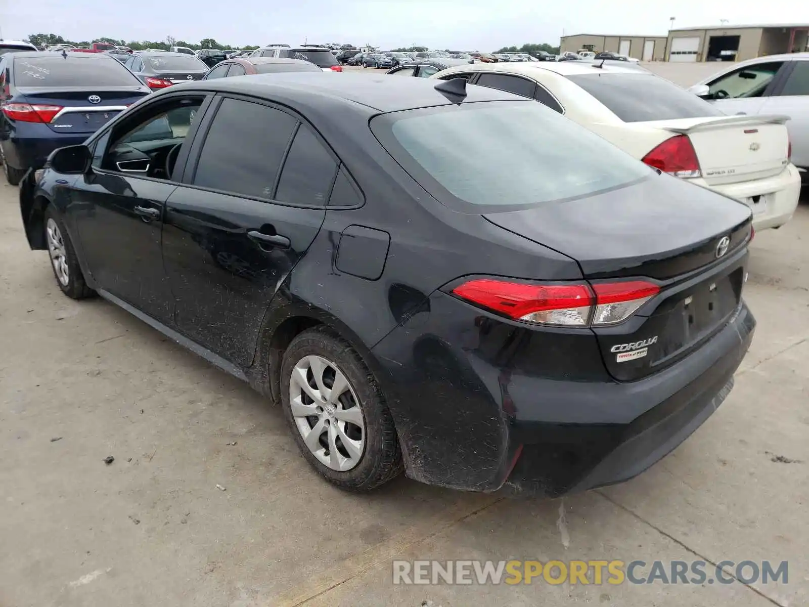 3 Photograph of a damaged car 5YFEPMAE9MP172350 TOYOTA COROLLA 2021