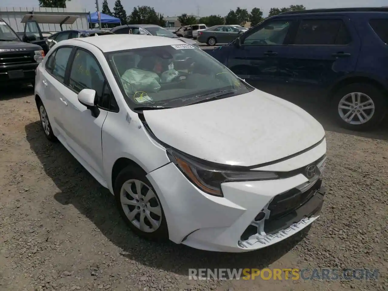 1 Photograph of a damaged car 5YFEPMAE9MP173062 TOYOTA COROLLA 2021