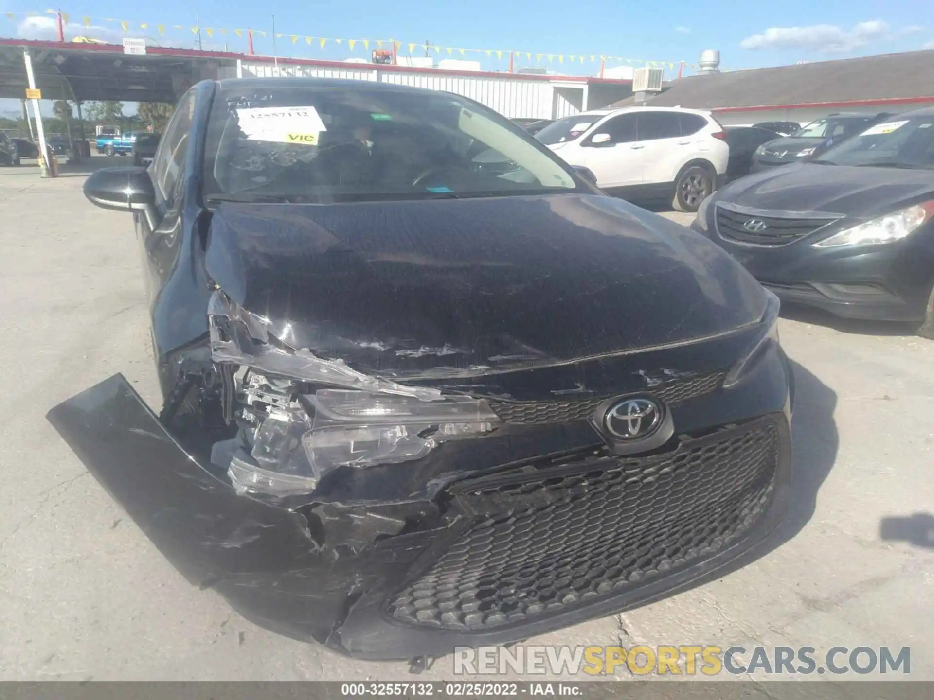 6 Photograph of a damaged car 5YFEPMAE9MP173126 TOYOTA COROLLA 2021