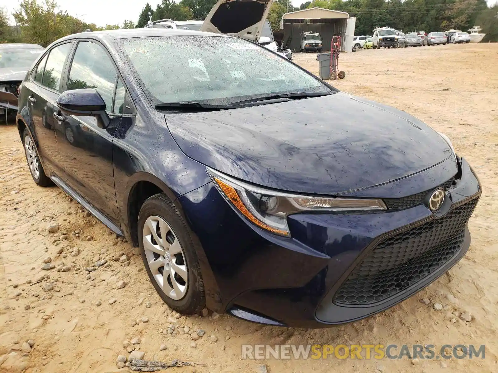 1 Photograph of a damaged car 5YFEPMAE9MP174521 TOYOTA COROLLA 2021