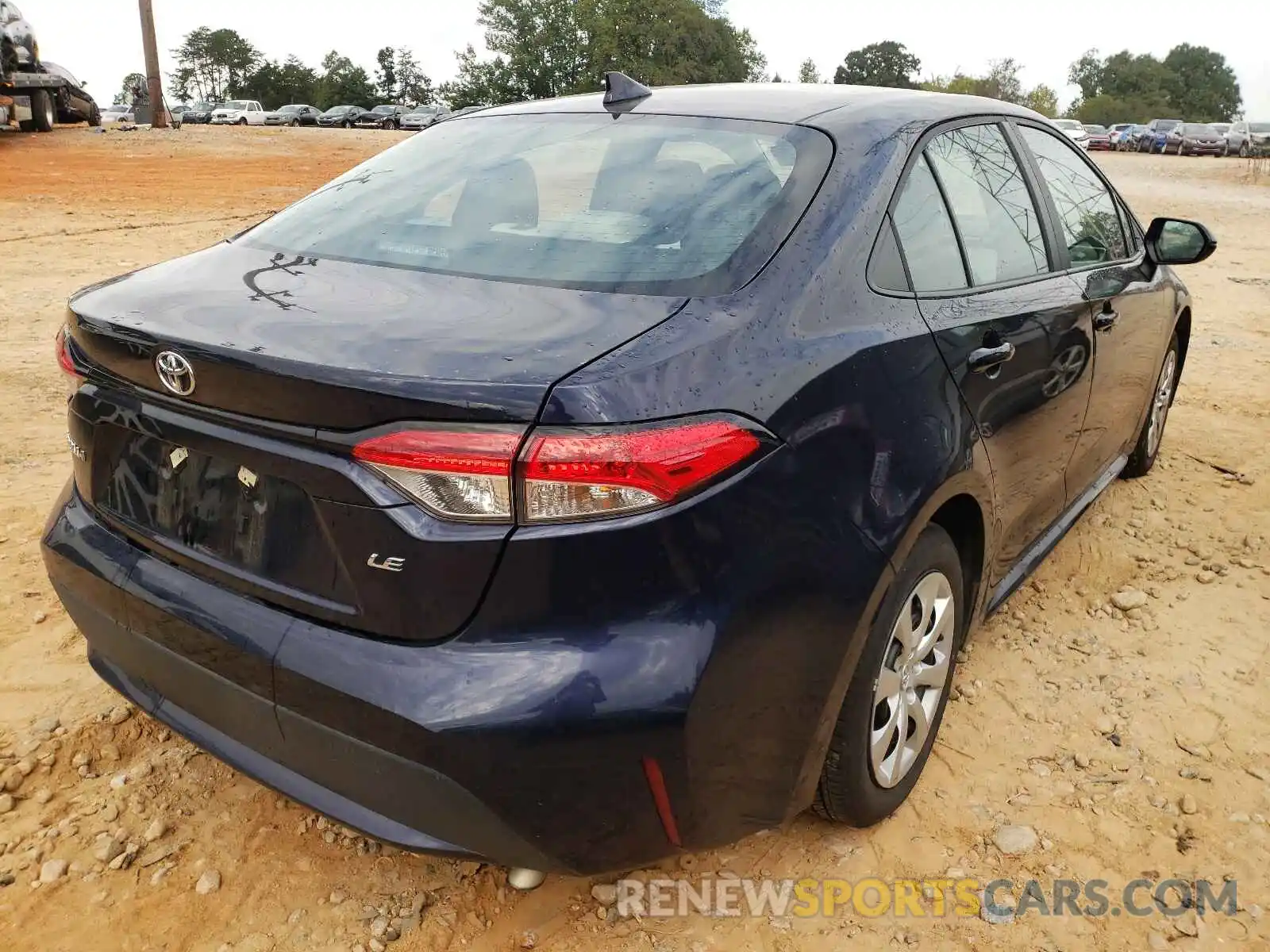 4 Photograph of a damaged car 5YFEPMAE9MP174521 TOYOTA COROLLA 2021