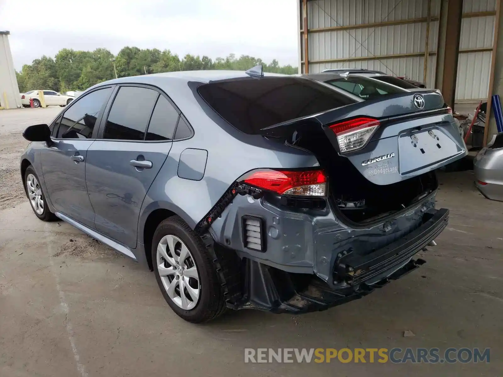 3 Photograph of a damaged car 5YFEPMAE9MP176558 TOYOTA COROLLA 2021