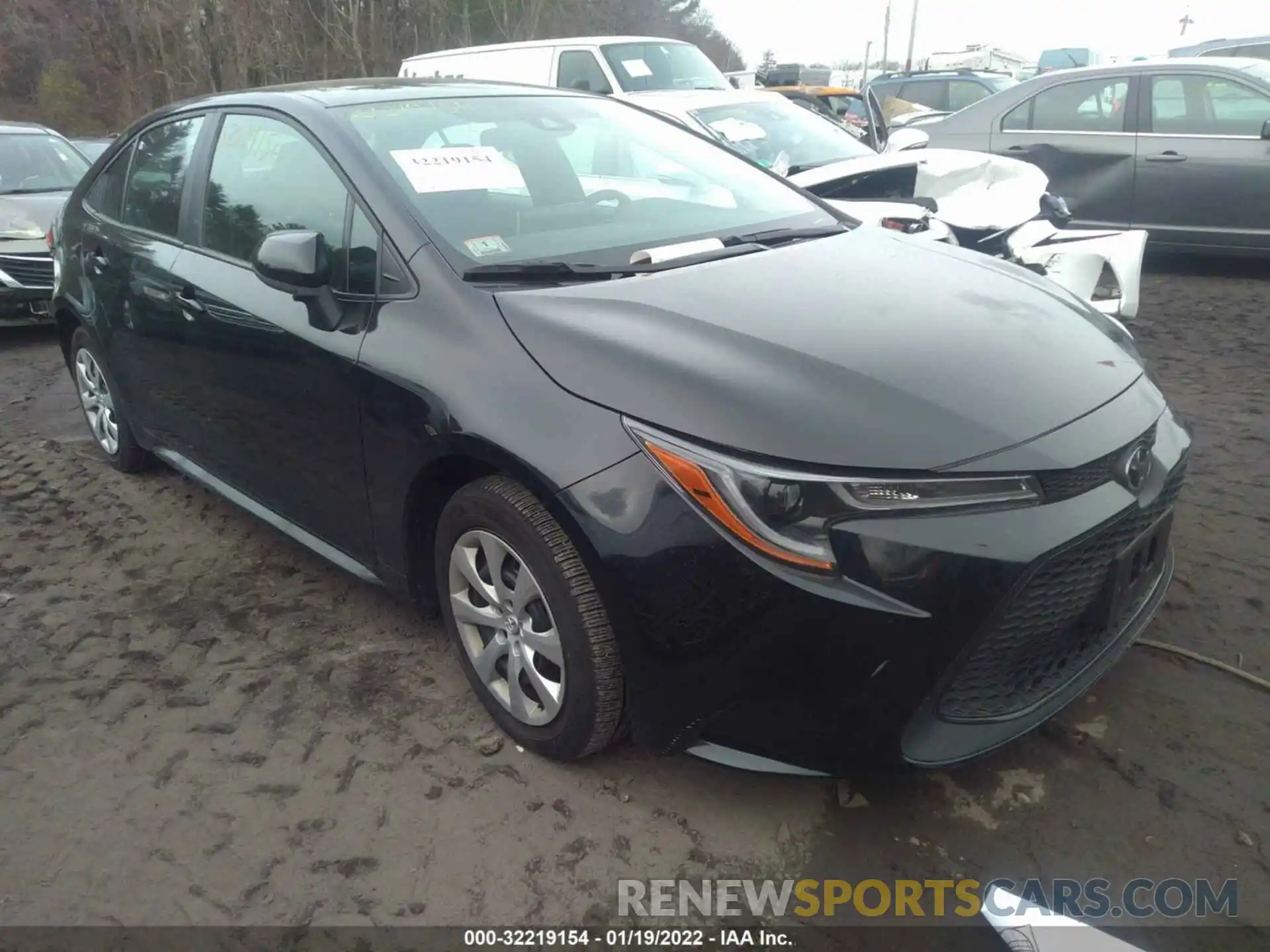 1 Photograph of a damaged car 5YFEPMAE9MP177113 TOYOTA COROLLA 2021