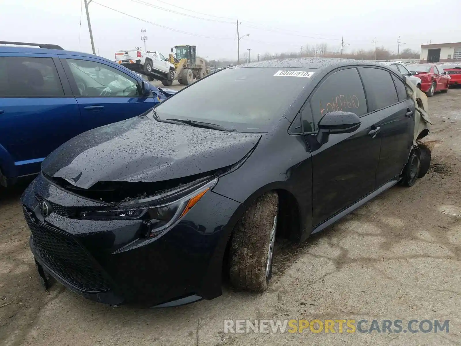 2 Photograph of a damaged car 5YFEPMAE9MP177208 TOYOTA COROLLA 2021