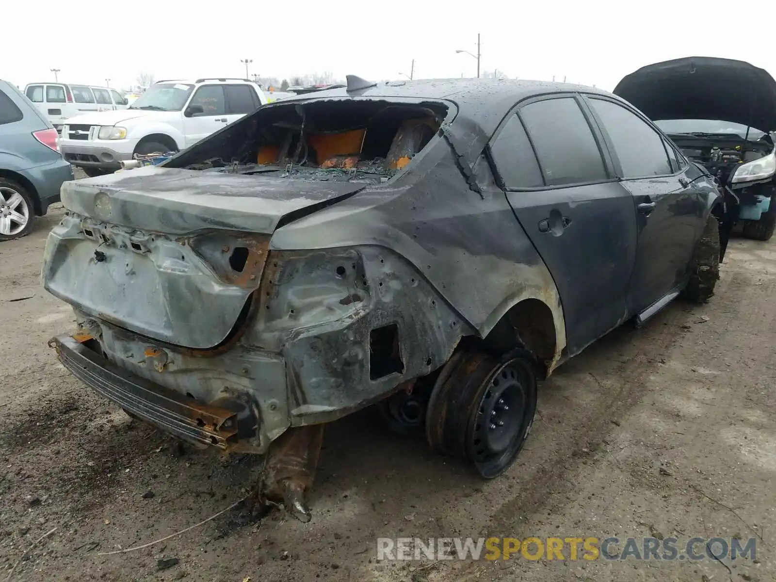 4 Photograph of a damaged car 5YFEPMAE9MP177208 TOYOTA COROLLA 2021