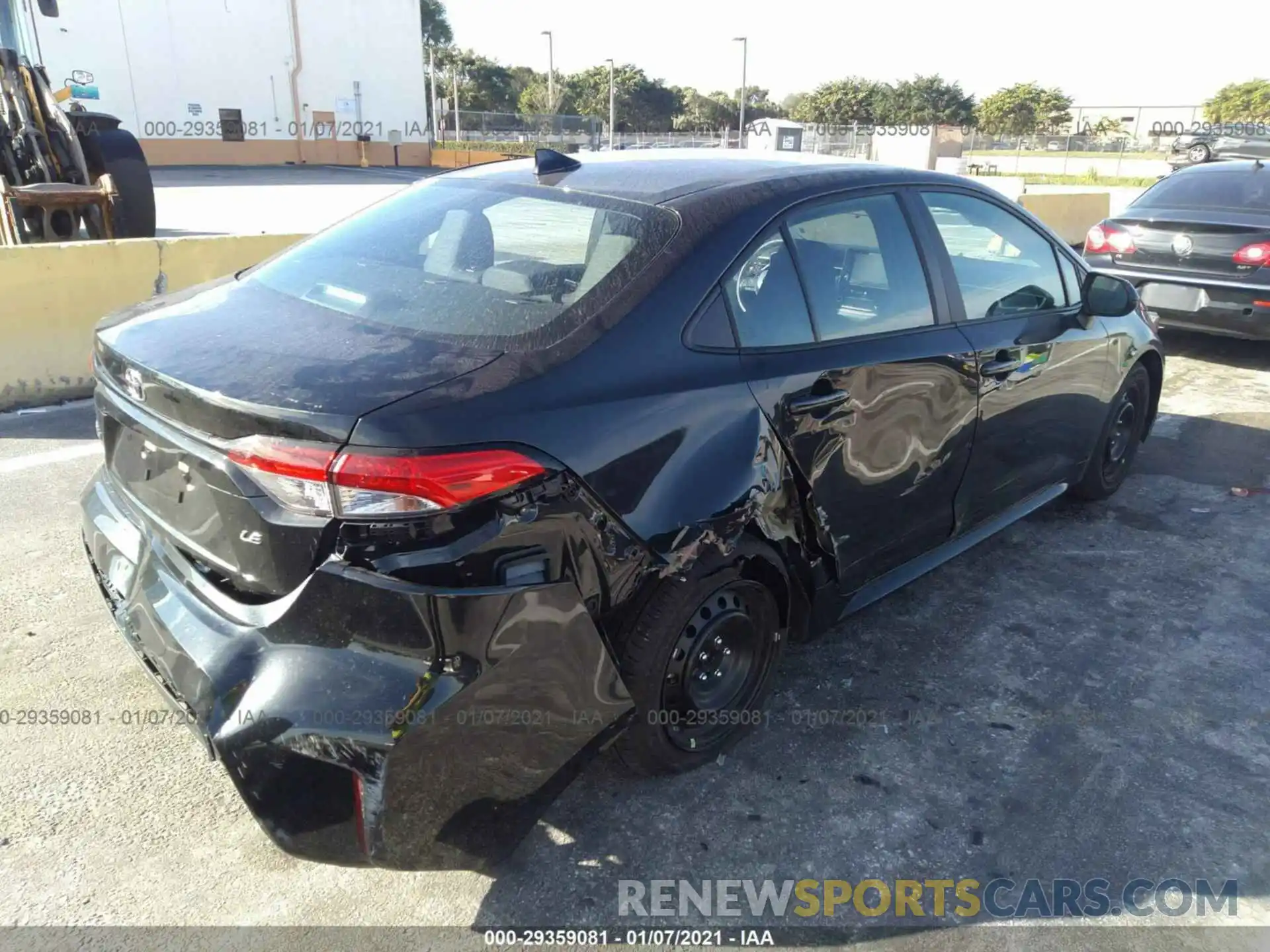 6 Photograph of a damaged car 5YFEPMAE9MP177936 TOYOTA COROLLA 2021