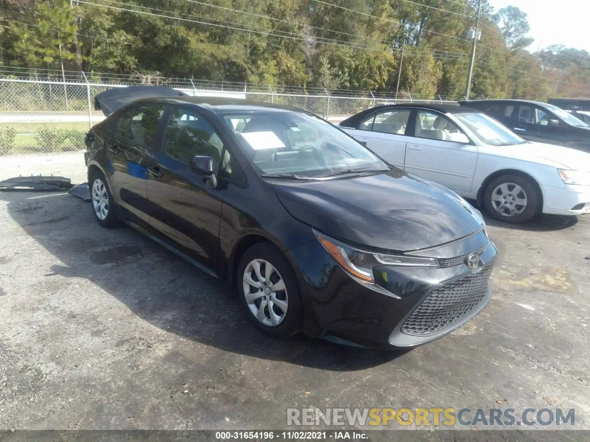 1 Photograph of a damaged car 5YFEPMAE9MP178519 TOYOTA COROLLA 2021