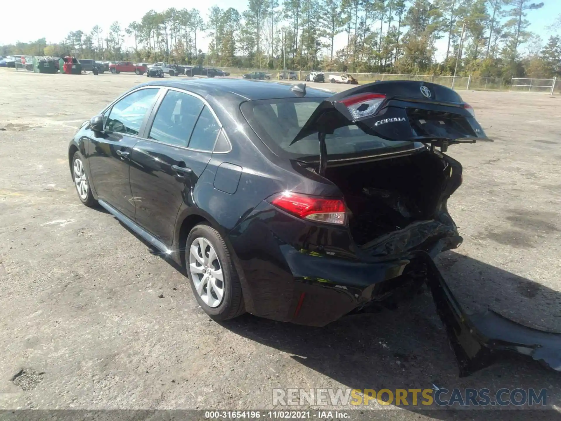 3 Photograph of a damaged car 5YFEPMAE9MP178519 TOYOTA COROLLA 2021