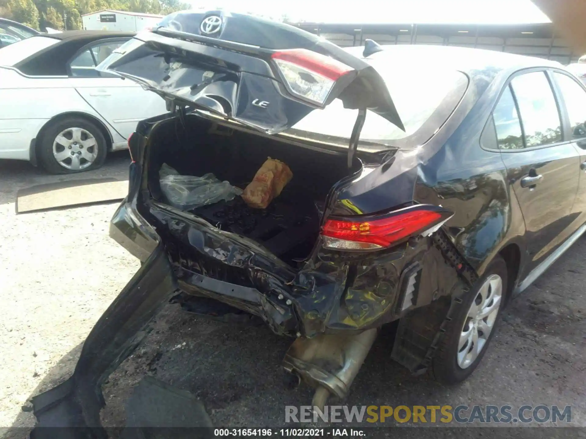 6 Photograph of a damaged car 5YFEPMAE9MP178519 TOYOTA COROLLA 2021