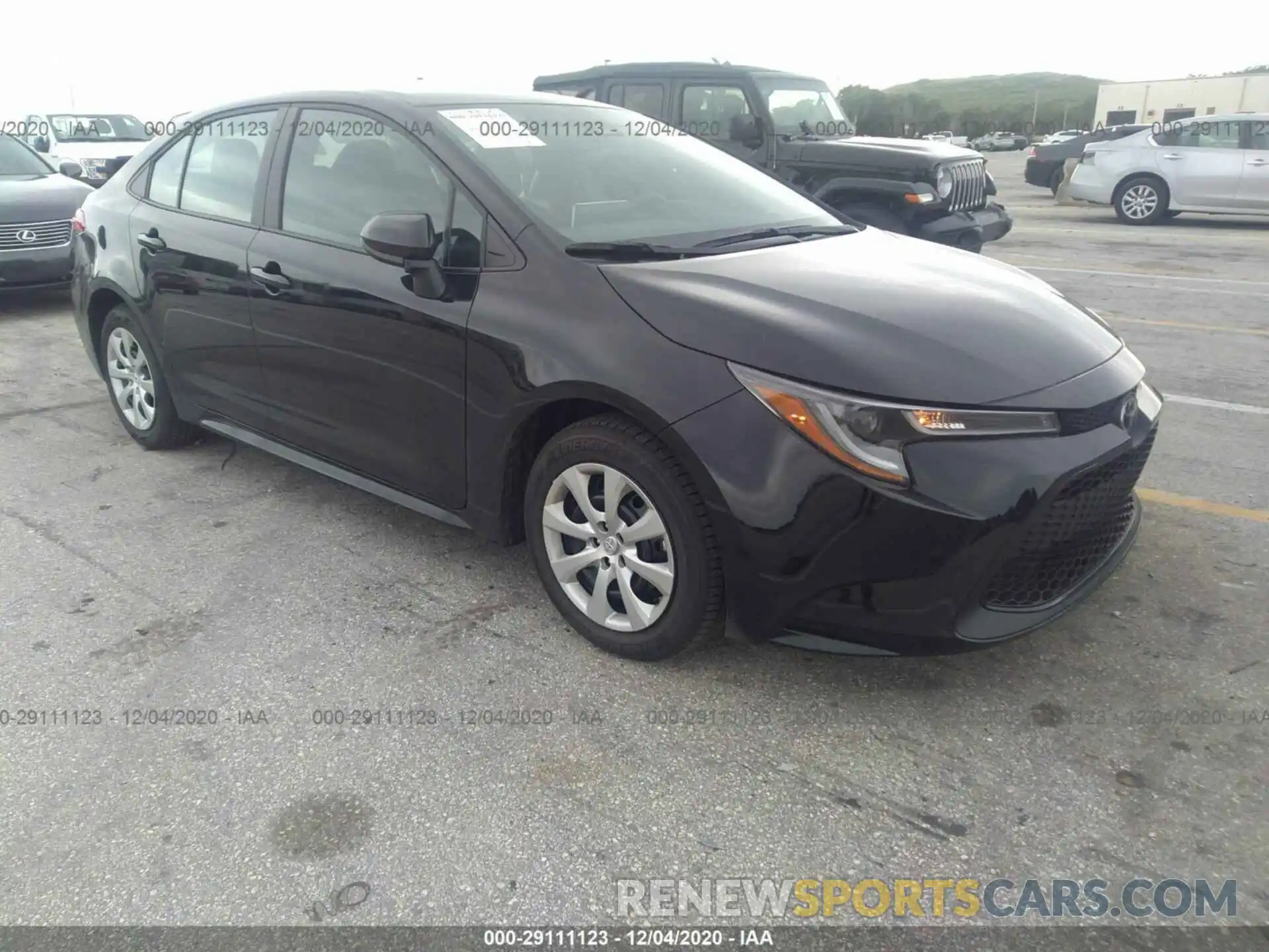 1 Photograph of a damaged car 5YFEPMAE9MP178990 TOYOTA COROLLA 2021