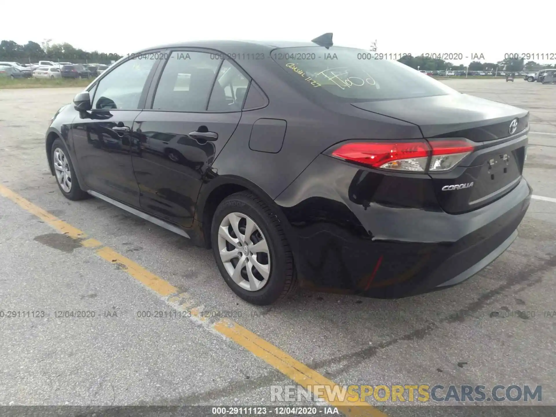 3 Photograph of a damaged car 5YFEPMAE9MP178990 TOYOTA COROLLA 2021