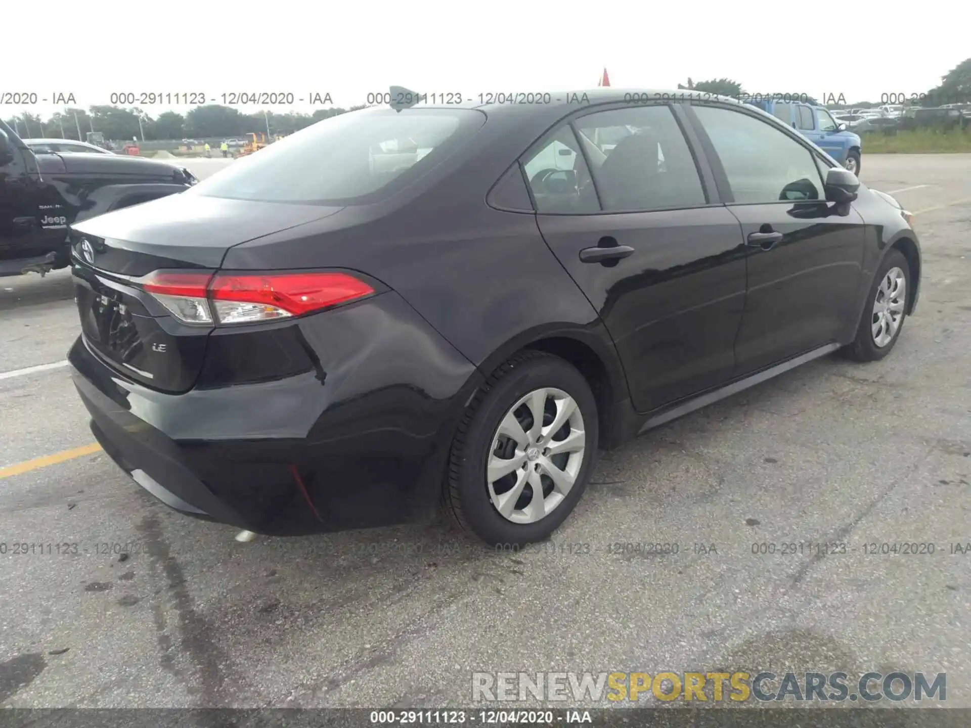 4 Photograph of a damaged car 5YFEPMAE9MP178990 TOYOTA COROLLA 2021