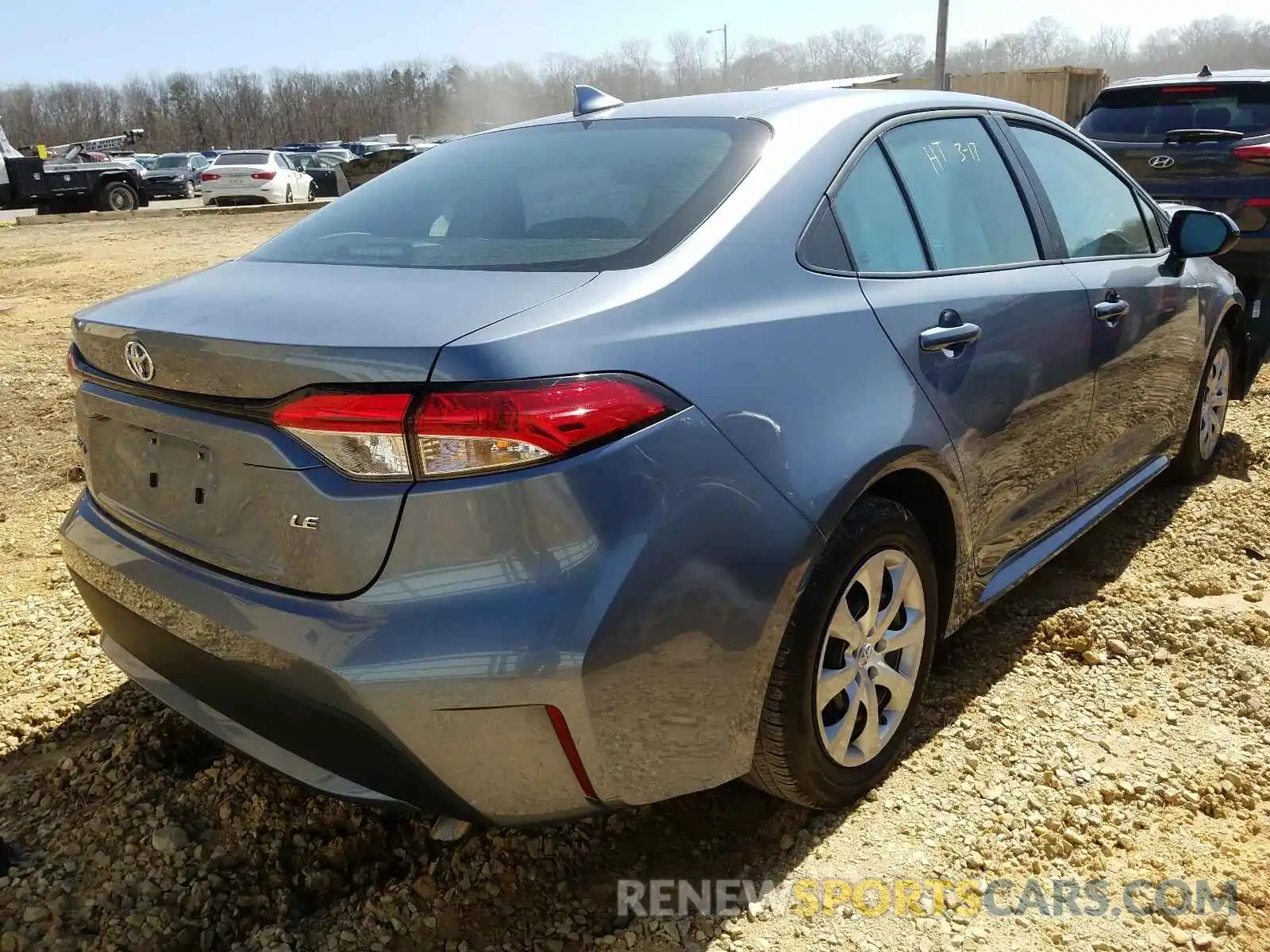 4 Photograph of a damaged car 5YFEPMAE9MP180447 TOYOTA COROLLA 2021