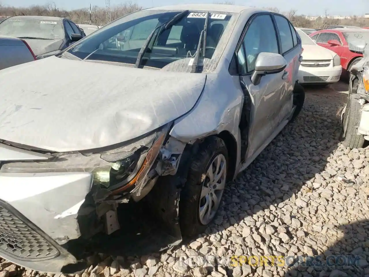 9 Photograph of a damaged car 5YFEPMAE9MP182098 TOYOTA COROLLA 2021