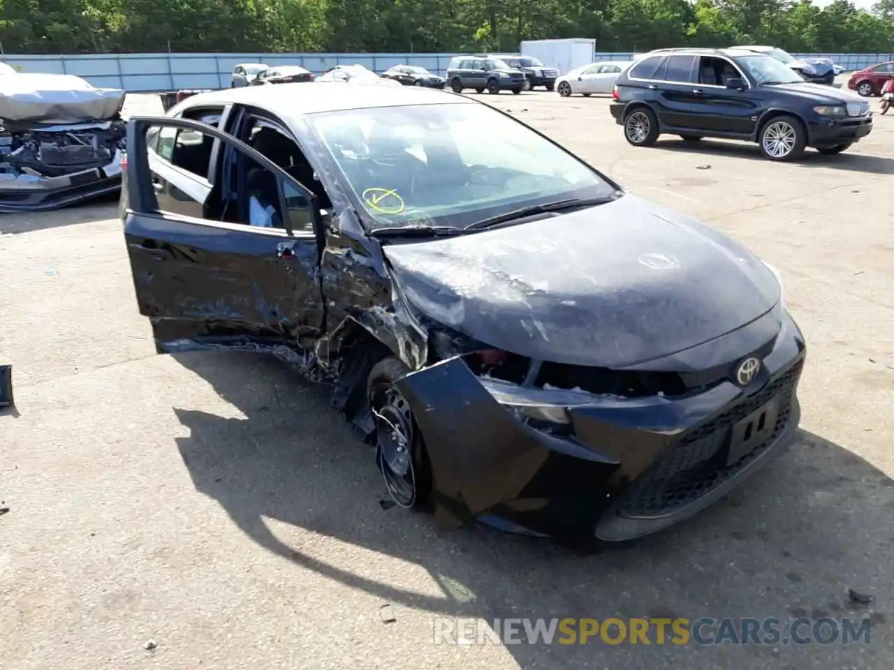 1 Photograph of a damaged car 5YFEPMAE9MP182361 TOYOTA COROLLA 2021