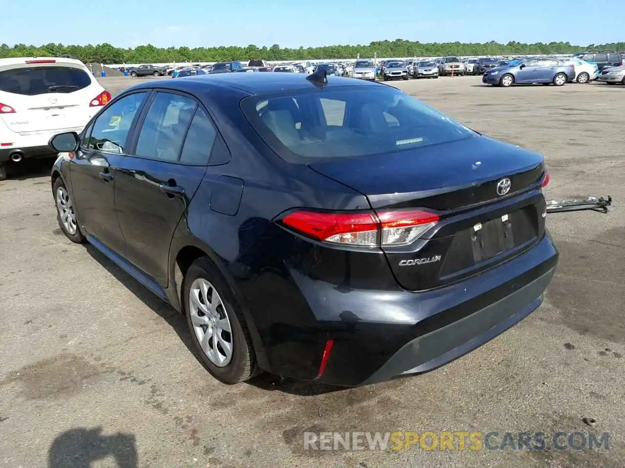 3 Photograph of a damaged car 5YFEPMAE9MP182361 TOYOTA COROLLA 2021