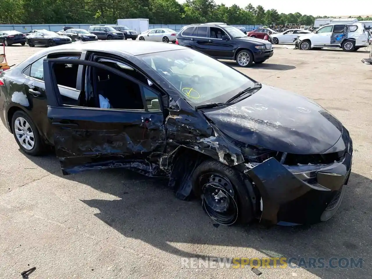 9 Photograph of a damaged car 5YFEPMAE9MP182361 TOYOTA COROLLA 2021