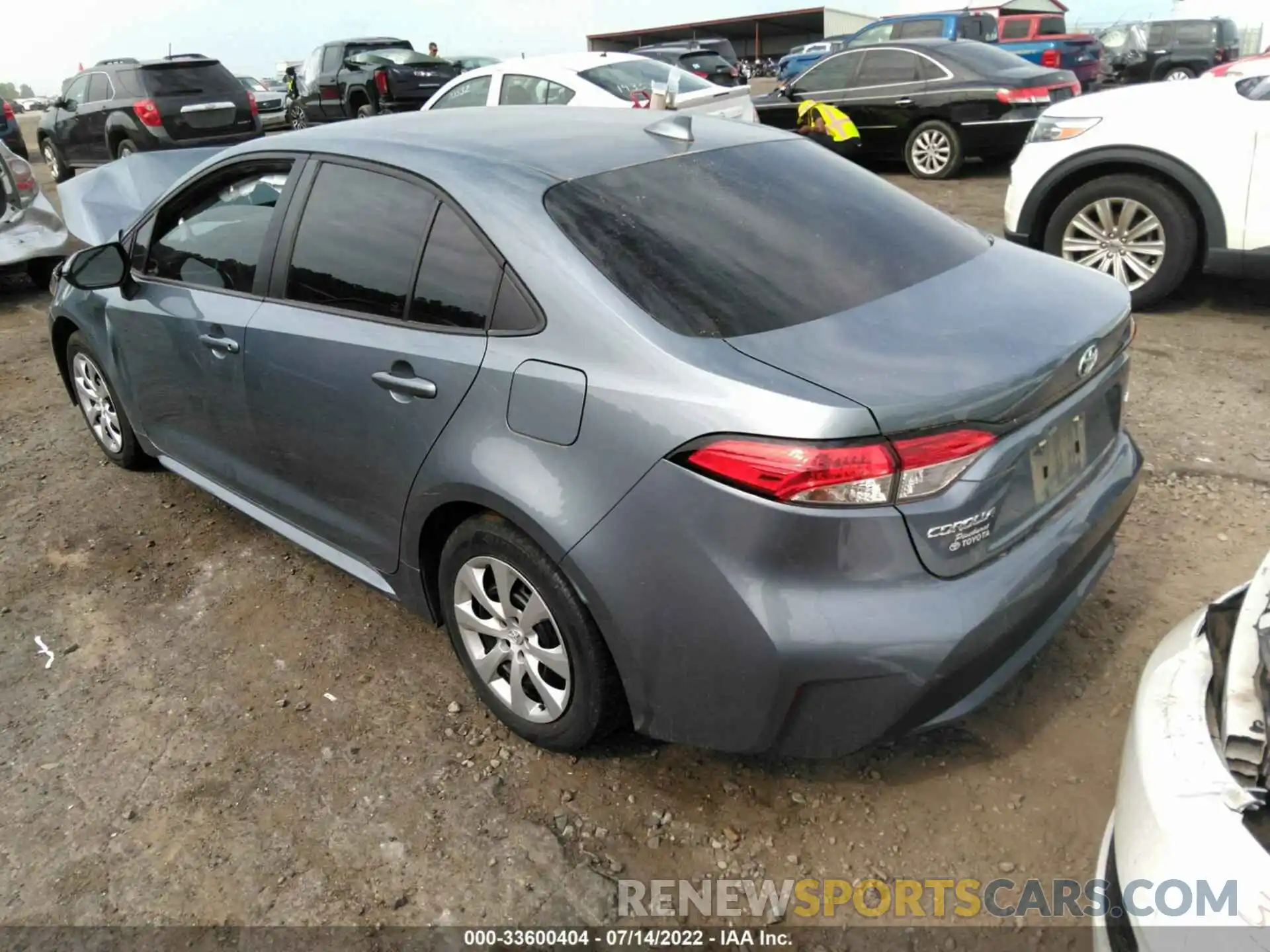 3 Photograph of a damaged car 5YFEPMAE9MP183011 TOYOTA COROLLA 2021