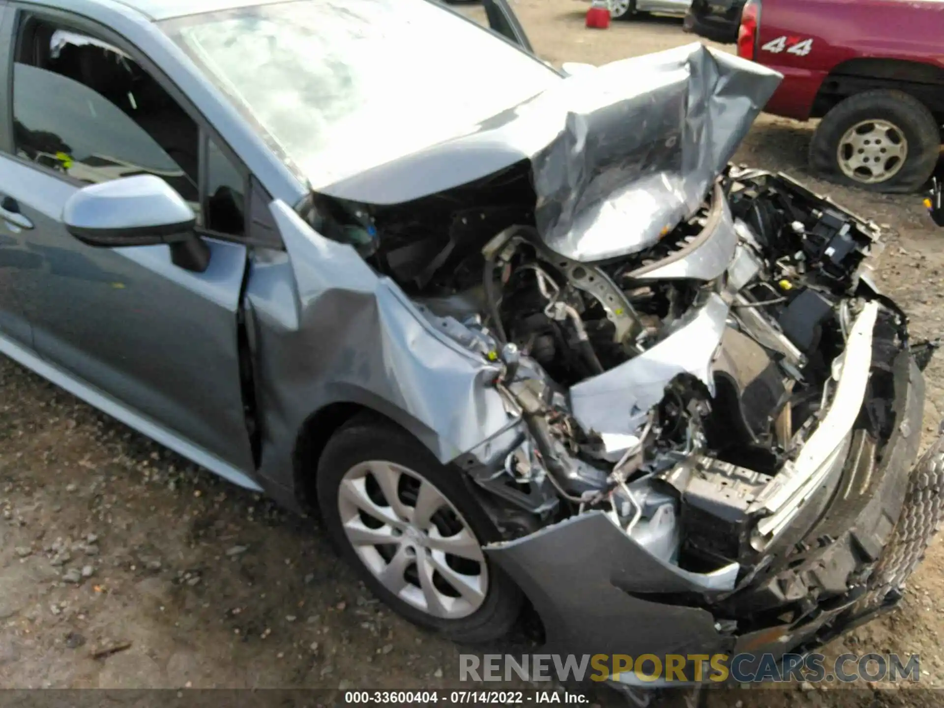 6 Photograph of a damaged car 5YFEPMAE9MP183011 TOYOTA COROLLA 2021