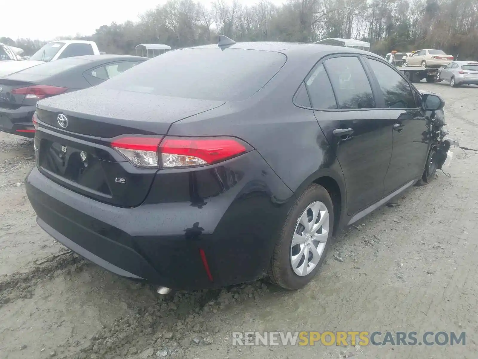 4 Photograph of a damaged car 5YFEPMAE9MP184126 TOYOTA COROLLA 2021