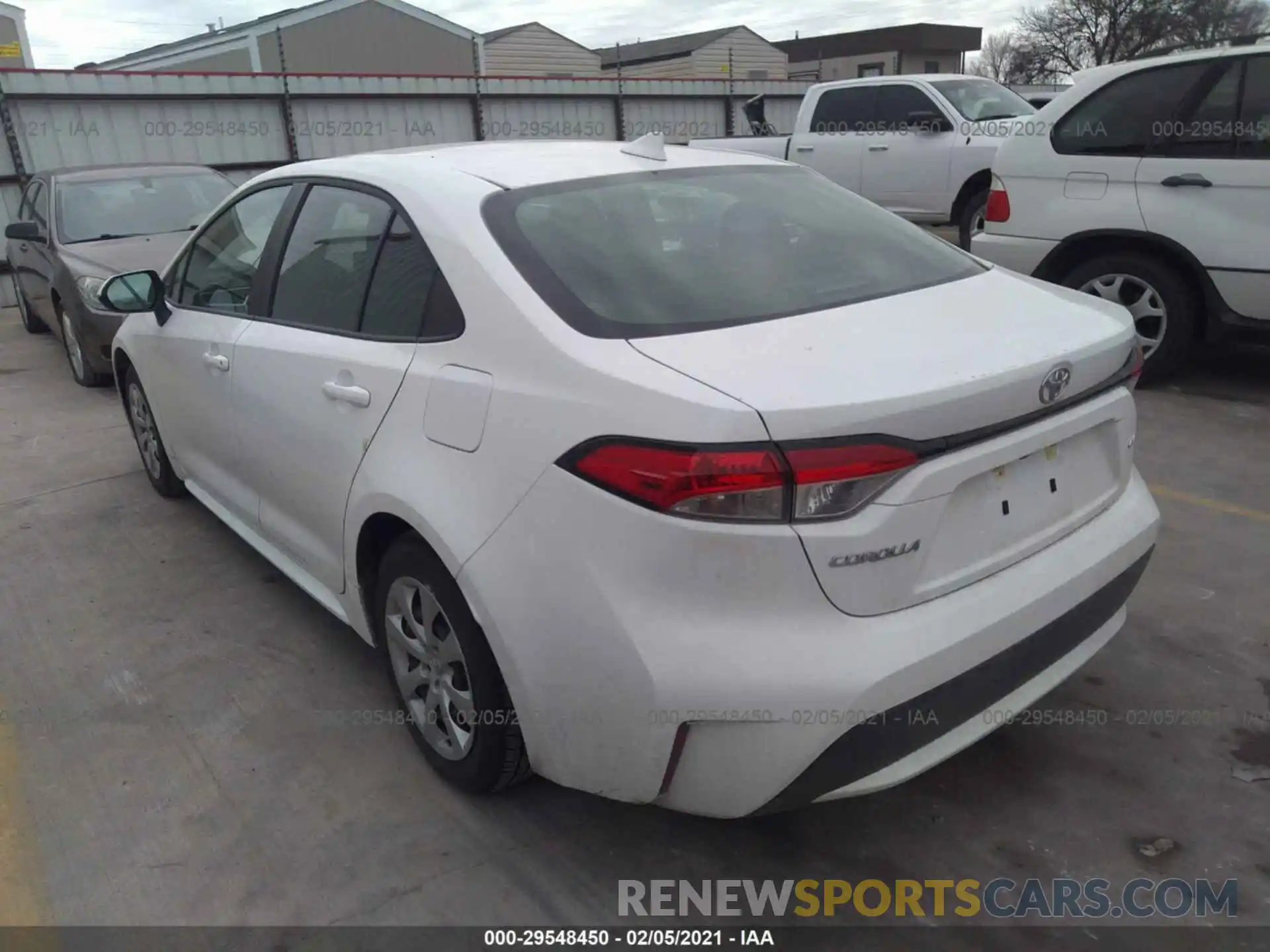 3 Photograph of a damaged car 5YFEPMAE9MP184255 TOYOTA COROLLA 2021