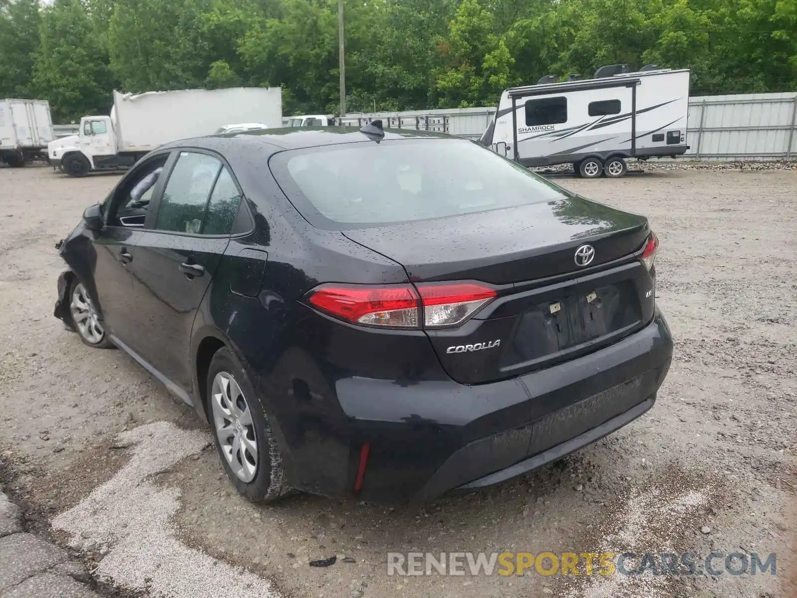 3 Photograph of a damaged car 5YFEPMAE9MP184918 TOYOTA COROLLA 2021