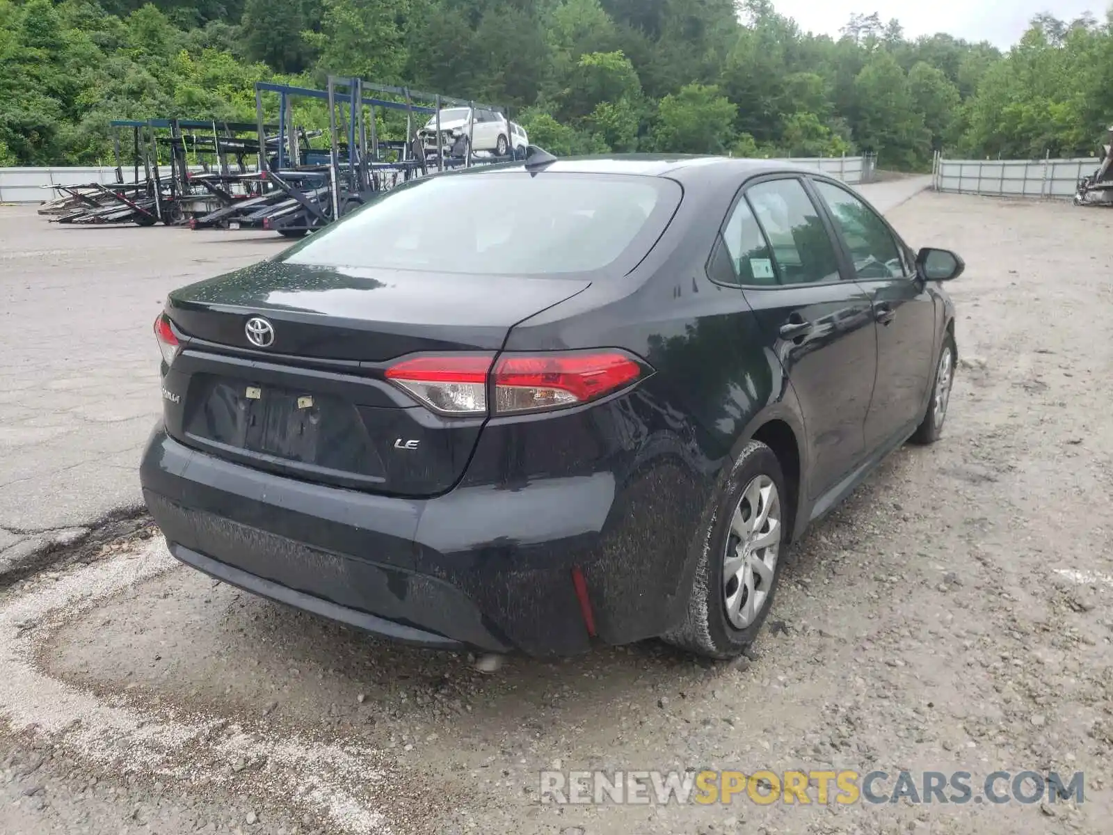 4 Photograph of a damaged car 5YFEPMAE9MP184918 TOYOTA COROLLA 2021