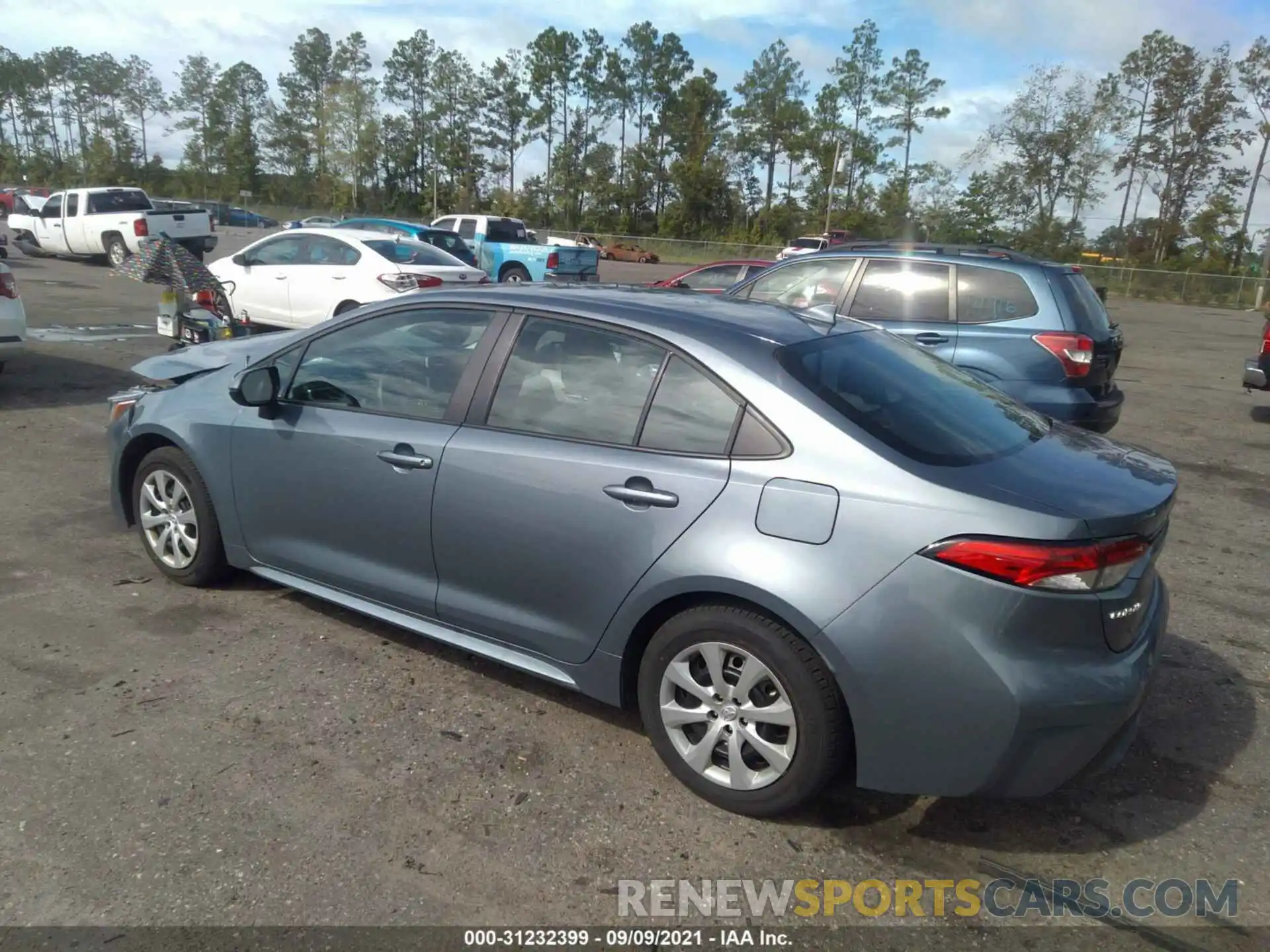 3 Photograph of a damaged car 5YFEPMAE9MP185549 TOYOTA COROLLA 2021